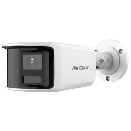 Hikvision DS-2CD2T63G2P-LISU/SL(180) 6 MP WDR panoráma IP csőkamera, IR/láthatófény, fény- és hangriasztás, beépített mikrofon