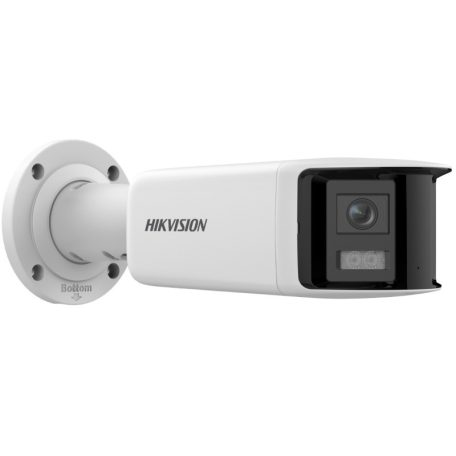 Hikvision DS-2CD2T66G2P-ISU/SL(2.8mm)(C) 6 MP AcuSense fix IP panoráma csőkamera, mikrofon, fény-/hangriasztás, hang I/O, riasztás I/O