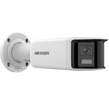 Hikvision DS-2CD2T67G2P-LSU/SL(2.8mm)(C) 6 MP ColorVu AcuSense fix IP panoráma csőkamera, mikrofon,fény-/hangriasztás, hang I/O, riasztás I/O