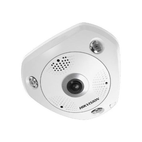 Hikvision DS-2CD6365G0-IS (1.27mm) 6 MP 360° IR Smart IP panorámakamera, hang és riasztás be- és kimenet, beépített mikrofon/hangszóró