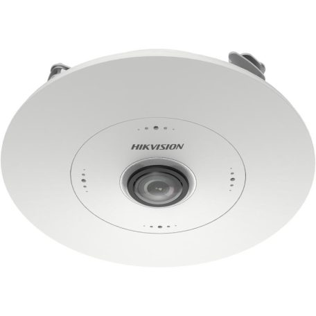 Hikvision DS-2CD6365G1-S/RC (1.16mm) 6 MP 360° IP fisheye kamera, hang és riasztás be- és kimenet, beépített mikrofon