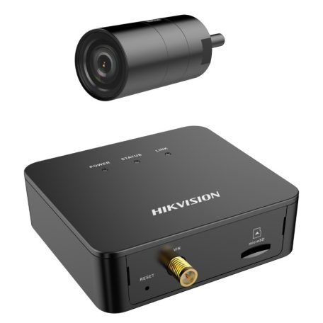 Hikvision DS-2CD6425G1-30 (2.8mm)2m 2 MP WDR rejtett IP kamera 1 db befúrható kamerafejjel, riasztás I/O, hang I/O