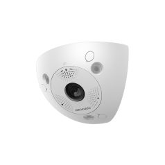   Hikvision DS-2CD6W32FWD-IVS (2mm) 3 MP vandálbiztos WDR IR Smart IP sarok-panorámakamera, hang be- és kimenet