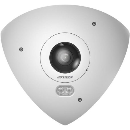 Hikvision DS-2CD6W65G1-IVS (1.16mm) 6 MP vandálbiztos WDR IR IP fisheye kamera, hang I/O, riasztás I/O, mikrofon