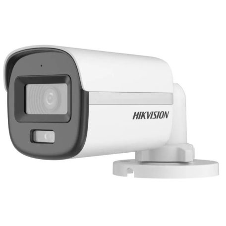 Hikvision DS-2CE10DF0T-LFS (2.8mm) 2 MP ColorVu fix THD csőkamera, IR/láthatófény, TVI/AHD/CVI/CVBS kimenet, beépített mikrofon