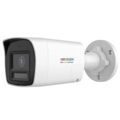  Hikvision DS-2CE10DF3T-LXTS (2.8mm) 2 MP ColorVu fix mini THD csőkamera, IR/láthatófény, kétirányú audio, hang és fényriasztás