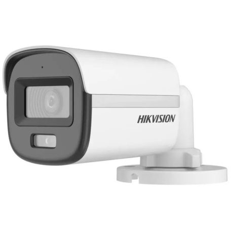 Hikvision DS-2CE10KF0T-LFS (2.8mm) 5 MP ColorVu fix THD csőkamera, IR/láthatófény, TVI/AHD/CVI/CVBS kimenet, beépített mikrofon