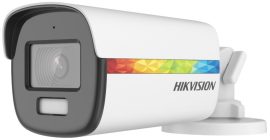Hikvision DS-2CE12DF8T-FSLN (3.6mm) 2 MP ColorVu THD WDR fix csőkamera, fény riasztás, beépített mikrofon, koax audio
