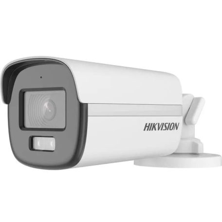 Hikvision DS-2CE12KF0T-LFS (2.8mm) 5 MP fix THD csőkamera, IR/láthatófény, TVI/AHD/CVI/CVBS kimenet, beépített mikrofon