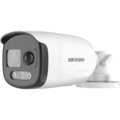   Hikvision DS-2CE12UF3T-PIRXO (3.6mm) 8 MP ColorVu THD WDR fix csőkamera, villogó fény és hangriasztás, PIR