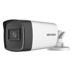   Hikvision DS-2CE17H0T-IT3FS (2.8mm) 5 MP THD fix EXIR csőkamera, OSD menüvel, TVI/AHD/CVI/CVBS kimenet, beépített mikrofon, koax audio