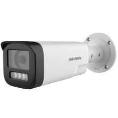   Hikvision DS-2CE19D0T-LXTS (6mm) 2 MP fix mini THD csőkamera, IR/láthatófény, kétirányú audio, hang- és fényriasztás
