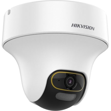 Hikvision DS-2CE70DF3T-PTS (2.8mm) 2 MP ColorVu THD WDR PT dómkamera, mikrofon, fény riasztás