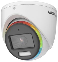 Hikvision DS-2CE70DF8T-MFSLN (2.8mm) 2 MP ColorVu THD WDR fix turret kamera, láthatófény, beépített mikrofon