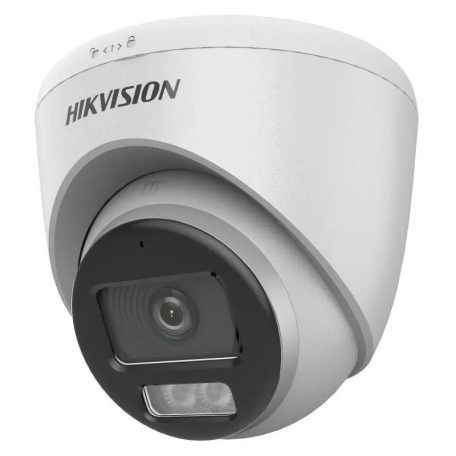 Hikvision DS-2CE72DF0T-LFS (3.6mm) 2 MP ColorVu fix THD turret kamera, IR/láthatófény, TVI/AHD/CVI/CVBS kimenet, beépített mikrofon