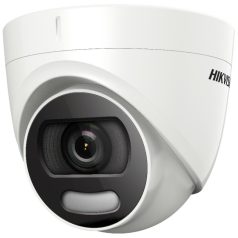   Hikvision DS-2CE72HFT-E (2.8mm) 5 MP ColorVu THD WDR fix turret kamera, fényriasztás, PoC