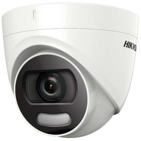 Hikvision DS-2CE72HFT-E (2.8mm) 5 MP ColorVu THD WDR fix turret kamera, fényriasztás, PoC