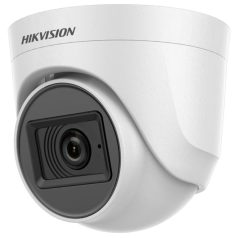   Hikvision DS-2CE76H0T-ITPFS (2.8mm) 5 MP THD fix EXIR turret kamera, TVI/AHD/CVI/CVBS kimenet, mikrofon, koax audio