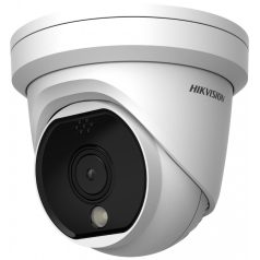   Hikvision DS-2TD1117-3/PA HeatPro IP hőkamera, 50°x37°, dómkamera kivitel, ±8°C, -20°C-150°C, villogó fény-/hangriasztás