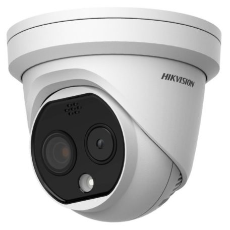 Hikvision DS-2TD1217-2/QA HeatPro IP hő- (160x120) 90°x66° és láthatófény (4 MP) kamera,-20°C-150°C, villogófény-/hangriasztás