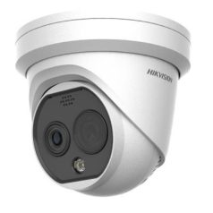   Hikvision DS-2TD1228T-3/QA (B) IP hő- (256x192) 50°x37,3° és láthatófény (4 MP) kamera, -20°C-550°C, villogófény-/hangriasztás