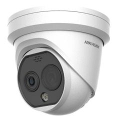 Hikvision DS-2TD1228T-3/QA (B) IP hő- (256x192) 50°x37,3° és láthatófény (4 MP) kamera, -20°C-550°C, villogófény-/hangriasztás