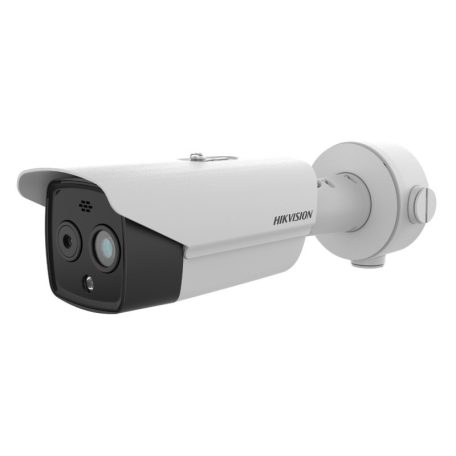 Hikvision DS-2TD2628-3/QA HeatPro IP hő- (256x192) 50°x37° és láthatófény (4 MP) kamera,-20°C-150°C, villogófény-/hangriasztás