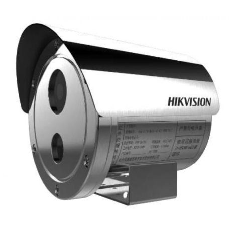 Hikvision DS-2XE6445G0-IZS(2.8-12mm)/304 4 MP WDR robbanásbiztos motoros zoom EXIR IP csőkamera, hang I/O, riasztás I/O