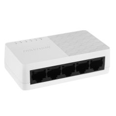   Hikvision DS-3E0105D-O 5 portos switch, 10/100M, nem menedzselhető, műanyag