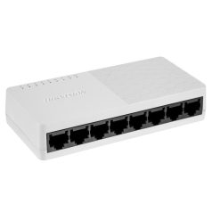   Hikvision DS-3E0108D-O 8 portos switch, 10/100M, nem menedzselhető, műanyag