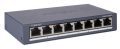   Hikvision DS-3E0508-O 8 portos switch, 10/100/1000M, nem menedzselhető