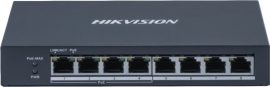 Hikvision DS-3E0508P-O 8 portos Gbit PoE switch (60 W), 4 PoE+ / 4 RJ45, nem menedzselhető