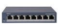   Hikvision DS-3E1508-EI(V2) 8 portos gigabit switch, smart menedzselhető