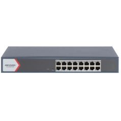   Hikvision DS-3E1516-EI(V2) 16 portos gigabit switch, smart menedzselhető