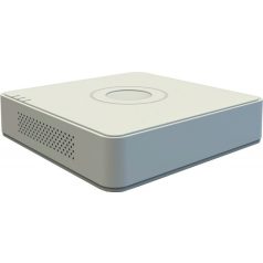   Hikvision DS-7104HGHI-K1 (S) 4 csatornás THD DVR,1080plite@25fps, + 1x 2MP IP kamera, koax audio