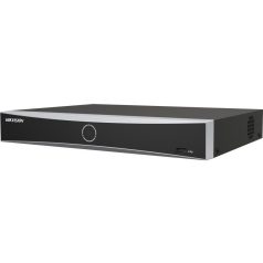   Hikvision DS-7608NXI-K1/8P (D)/Alarm4+1 8 csatornás AcuSense PoE NVR, 80/80 Mbps be-/kimeneti sávszélesség, riasztás I/O