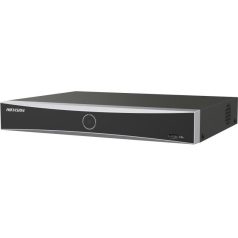   Hikvision DS-7608NXI-K1 (E)/IO4+1_2Lan 8 csatornás AcuSense NVR, 80/80 Mbps be-/kimeneti sávszélesség, riasztás I/O, 2 LAN port