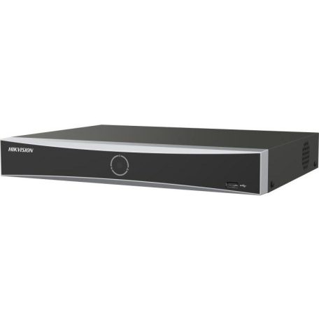 Hikvision DS-7616NXI-K1 (E)/IO4+1_2Lan 16 csatornás AcuSense NVR, 160/80 Mbps be-/kimeneti sávszélesség, riasztás I/O, 2 LAN port