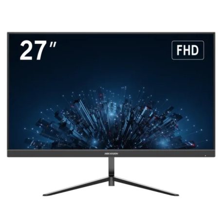 Hikvision DS-D5027F3-2P2 27 LED monitor, 178° betekintési szög, Full HD felbontás, káva nélküli, 24/7 működés