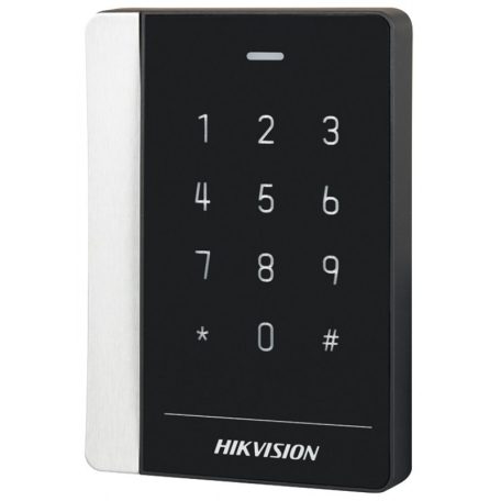 Hikvision DS-K1102AEK Kártyaolvasó 125kHz (EM), RS485 és Wiegand kimenet, billentyűzettel