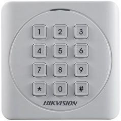   Hikvision DS-K1801EK Kártyaolvasó 125 kHz, Wiegand kimenet, kültéri, billentyűzettel