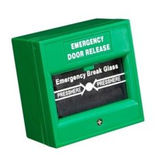   Hikvision DS-K7PEB/Green Üveglapos kézi jelzésadó beléptetőkhöz, zöld