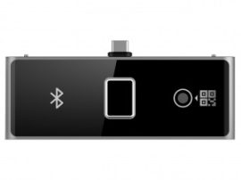 Hikvision DS-KAB673-BQR Bluetooth és QR kód olvasó bővítő modul DS-K1T673 szériához, USB-C
