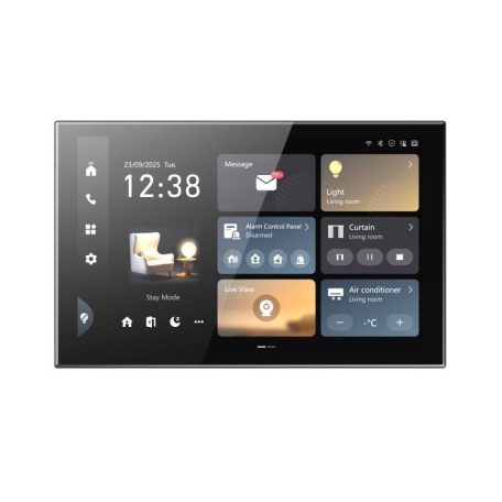 Hikvision DS-KC9570-WTE1/S Android vezérlőpanel, 10.1 IPS kijelző, 1920x1200 felbontás, WiFi 6, 12 VDC/PoE