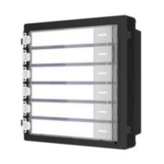   Hikvision DS-KD-KK Társasházi IP video-kaputelefon kültéri 6 lakásos modulegység