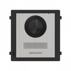 Hikvision DS-KD8003Y-IME2/NS/Europe BV Társasházi IP video-kaputelefon kültéri egység, gomb nélkül,moduláris,kétvezetékes,rozsdamentes acél