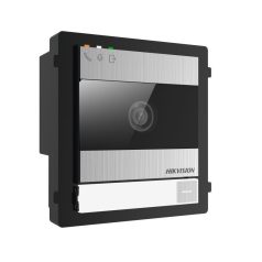   Hikvision DS-KD8005-IME1/S Társasházi IP video-kaputelefon kültéri főegység, moduláris, 12 VDC/PoE, rozsdamentes acél