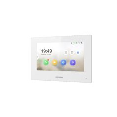   Hikvision DS-KH6320-LE1/White (B) IP video-kaputelefon beltéri egység, 7 TFT LCD érintő kijelző, 1024x600 felbontás, fehér