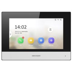   Hikvision DS-KH6320-TE1 (B) IP video-kaputelefon beltéri egység, 7 LCD kijelző, 1024x600 felbontás