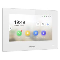   Hikvision DS-KH6320-WTE1-W IP video-kaputelefon beltéri egység, 7 LCD kijelző, 1024x600 felbontás, WiFi
